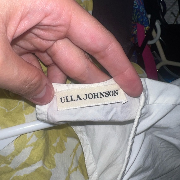 Ulla Johnson White Ruffle Blouse - Picture 3 of 3
